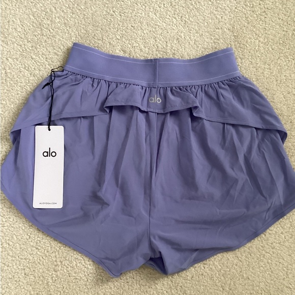 ALO Yoga Lavender Women's Shorts - Picture 9 of 9